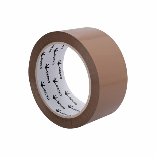 PP Solvent Tape without printing main - 50, 66, Brown, 25µ