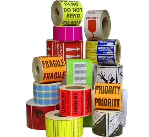 Custom printed label