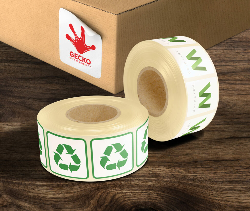 Custom printed label