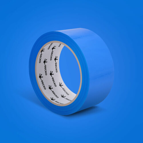 PVC Tape without printing - 9mm, 66, Blue, 37µ