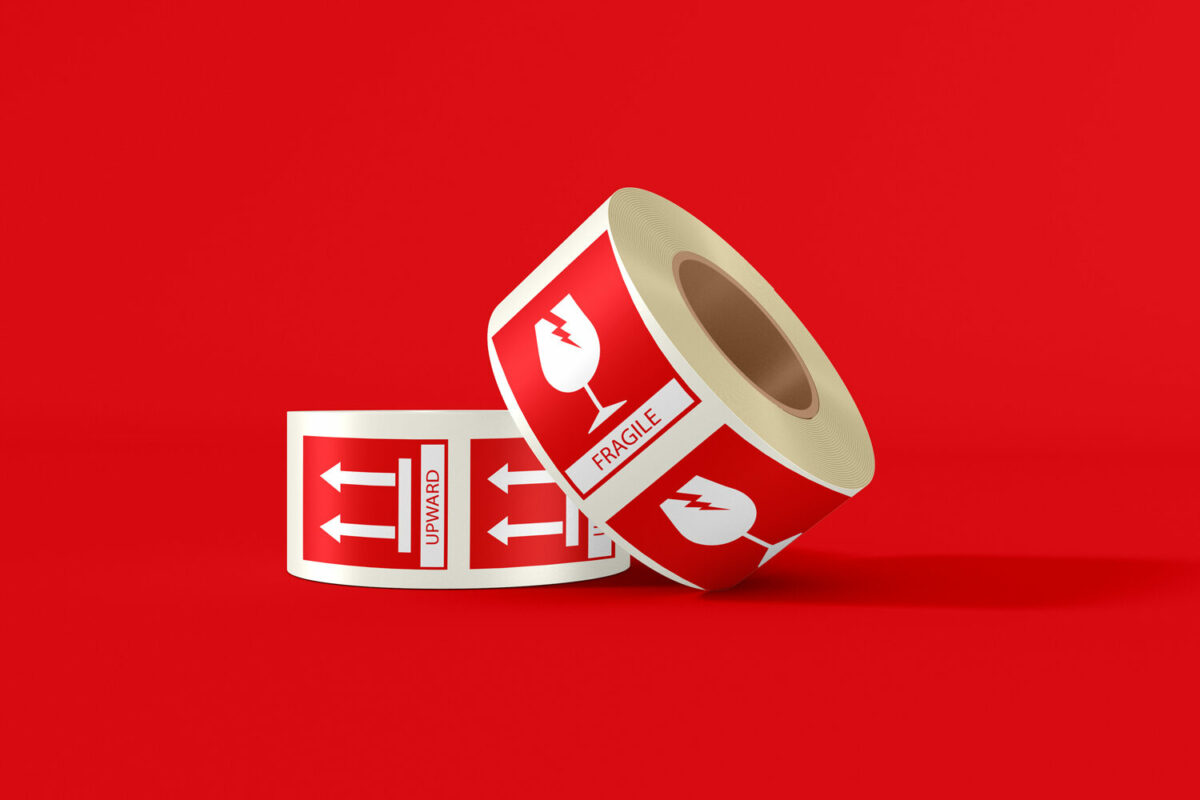 Pre-printed warning and barrier tapes