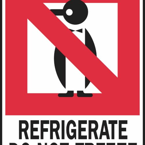 E-005 'LABEL 100mm x 70mm 500_1mm WHITE 1C Umbrella